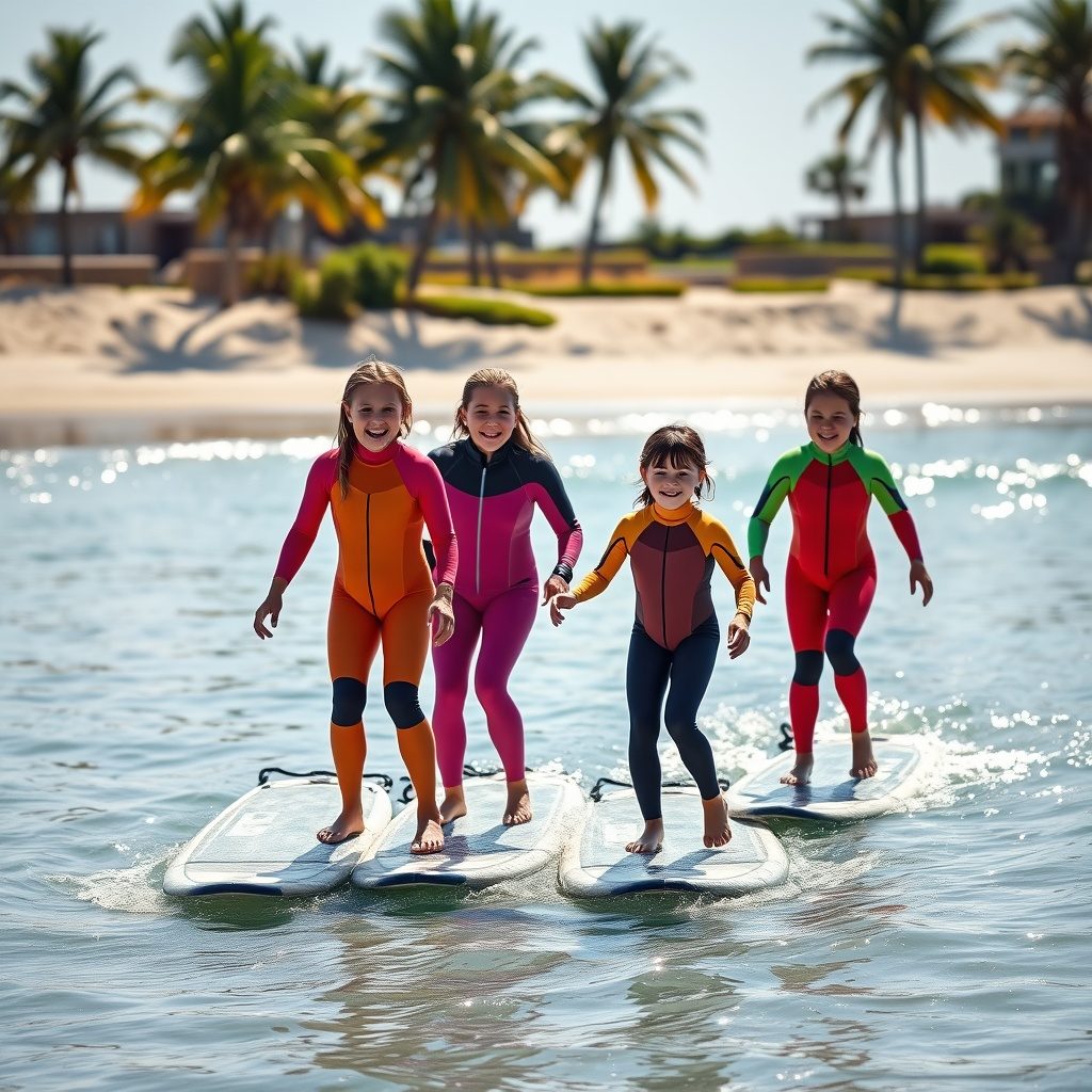 Family Surfing Fun