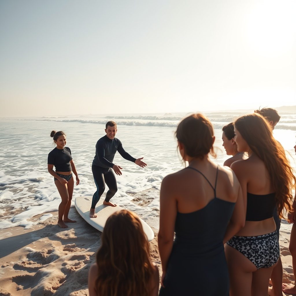Private surf coaching